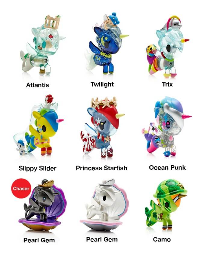TOKIDOKI Mermicorno Series 7 Assorted Blind Box