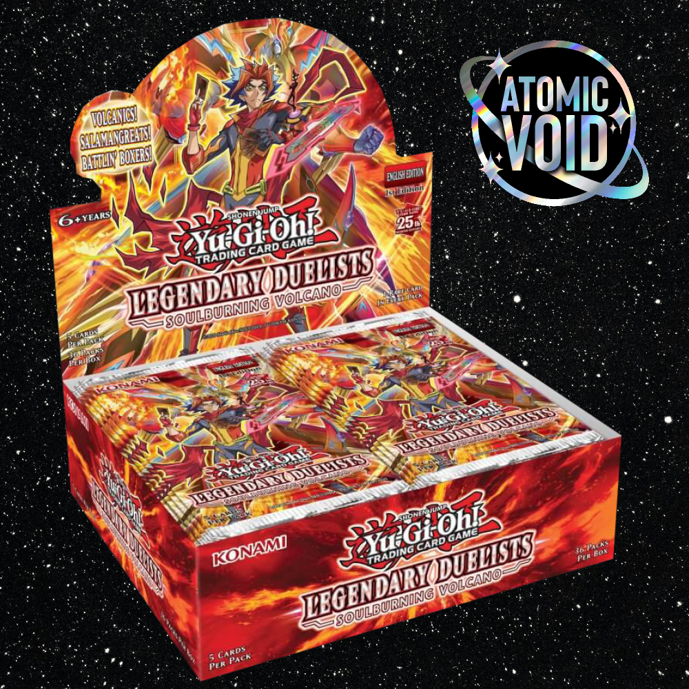 YU-GI-OH! TCG Legendary Duelist- Soulburning Volcano - Booster Packs