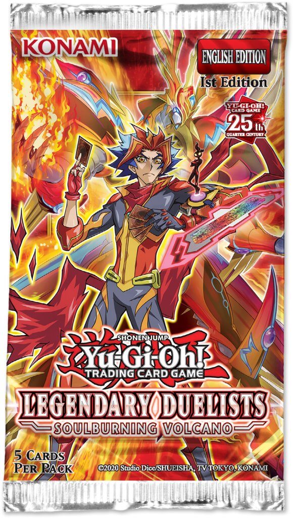 YU-GI-OH! TCG Legendary Duelist- Soulburning Volcano - Booster Packs