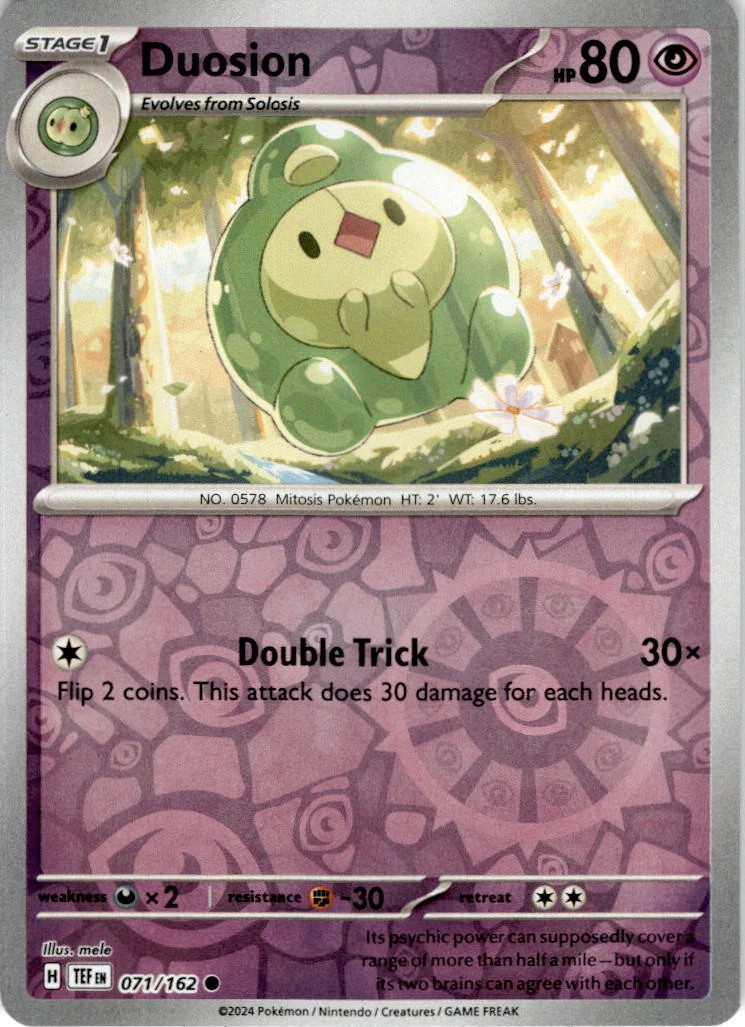 Temporal Forces Singles - HOLOS & RH - Cards #1-#80