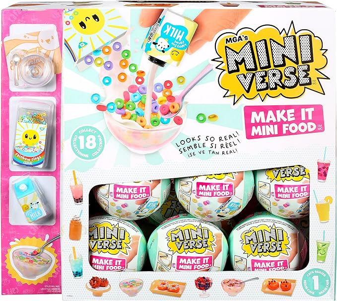 Miniverse Make It Mini Cafe Series 1 - 3 PACK