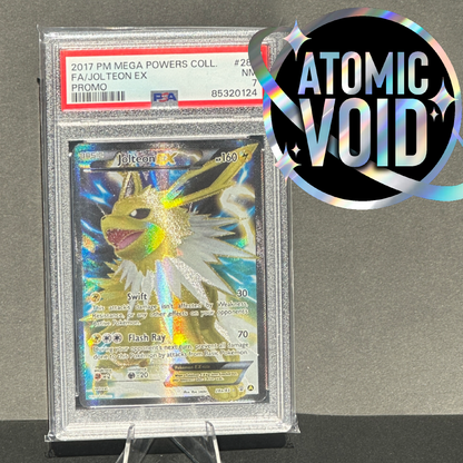 2017 Jolteon EX XY Generations Mega Powers Collide Promo Holo PSA 7