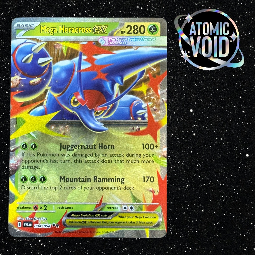 Mega Heracross ex 004/094 - Phantasmal Flames