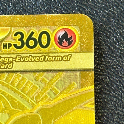 Mega Charizard ex Gold Mega Hyper Rare 130/094 - Phantasmal Flames