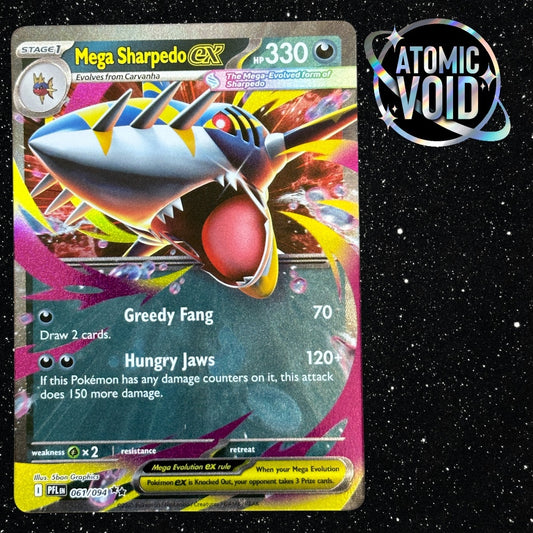 Mega Sharpedo ex 061/094 - Phantasmal Flames