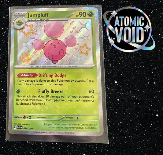 JUMPLUFF - Shiny Secret Rare - Paldean Fates 098/091