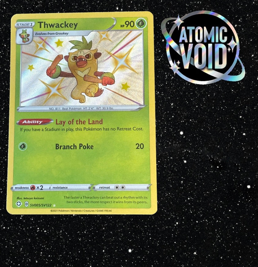 Thwacky Shining Fates Holo SV005/SV122