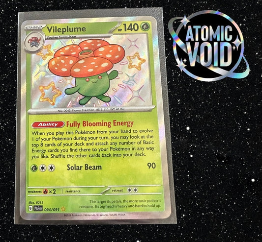 VILEPLUME - Shiny Secret Rare - Paldean Fates 094/091