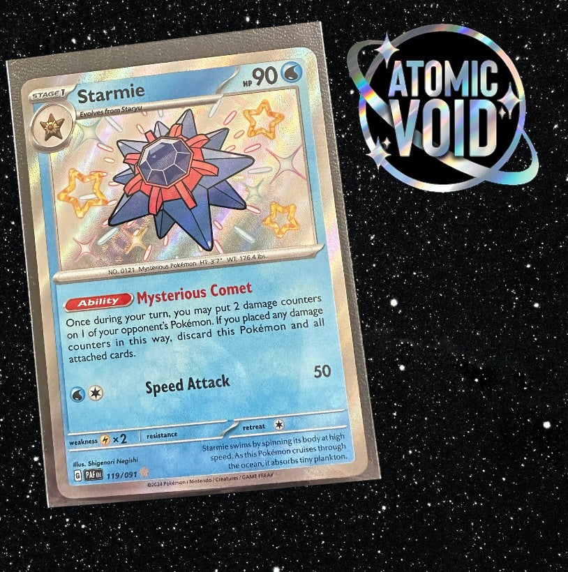 STARMIE - Shiny Secret Rare - Paldean Fates 119/091