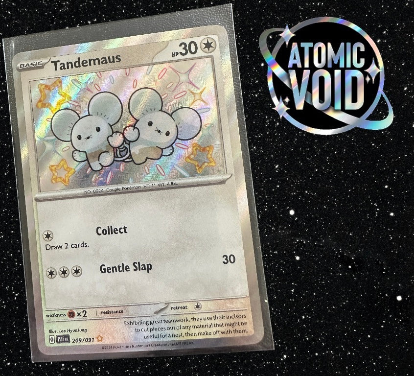 TANDEMAUS - Shiny Secret Rare - Paldean Fates 209/091