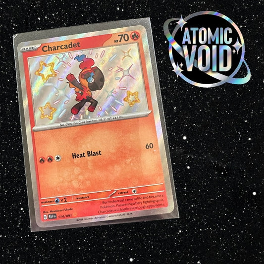 CHARCADET - Shiny Secret Rare - Paldean Fates 114/091