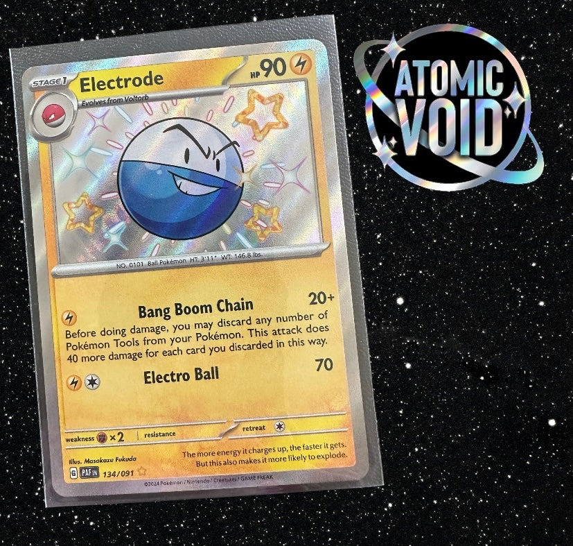 ELECTRODE - Shiny Secret Rare - Paldean Fates 134/091