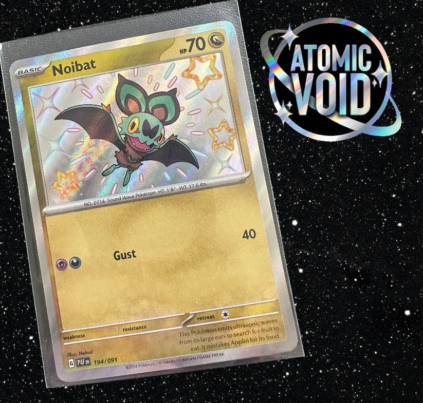 NOIBAT - Shiny Secret Rare - Paldean Fates 194/091