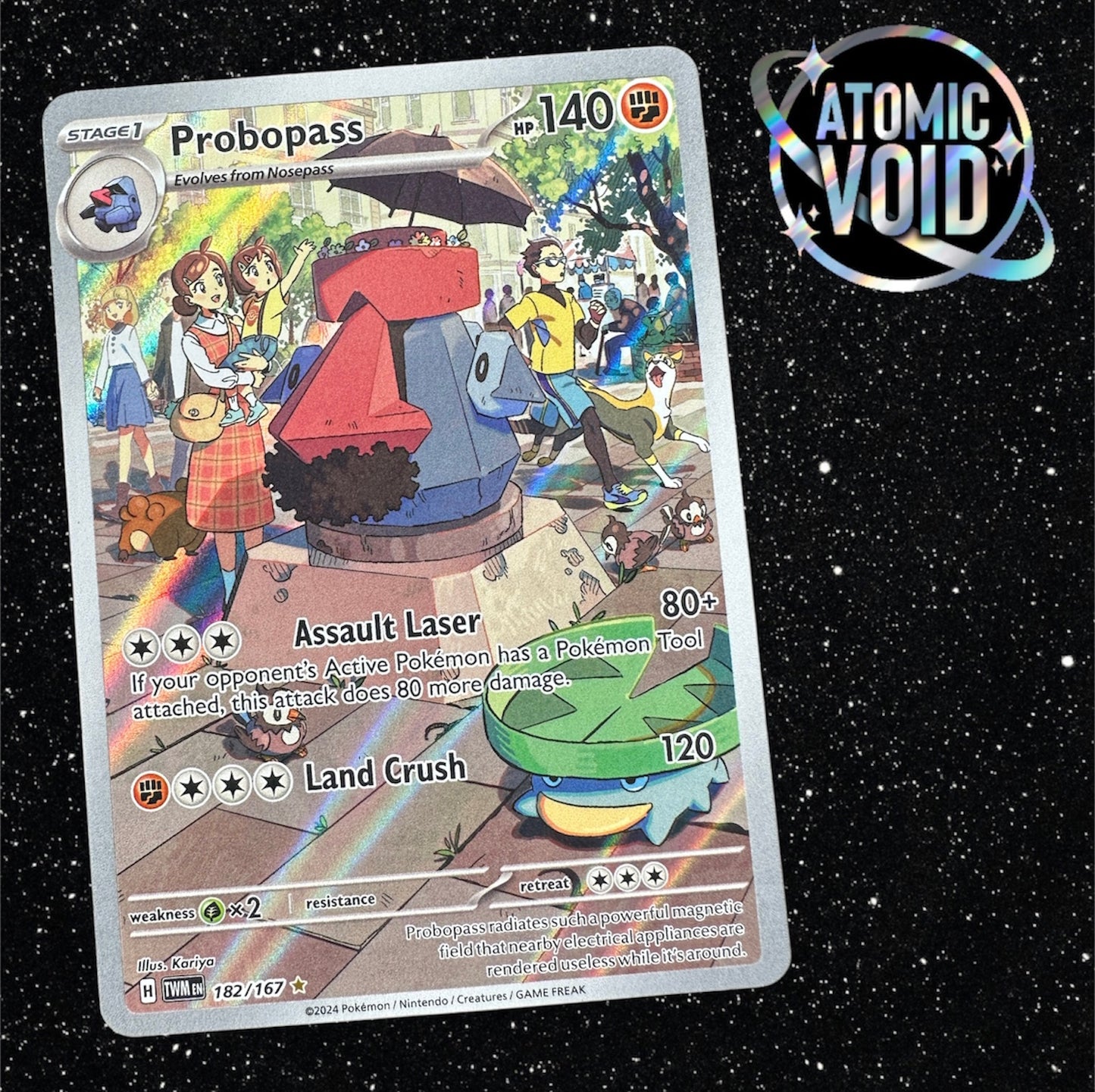 PROBOPASS- Twilight Masquerade - Full Art 182/167