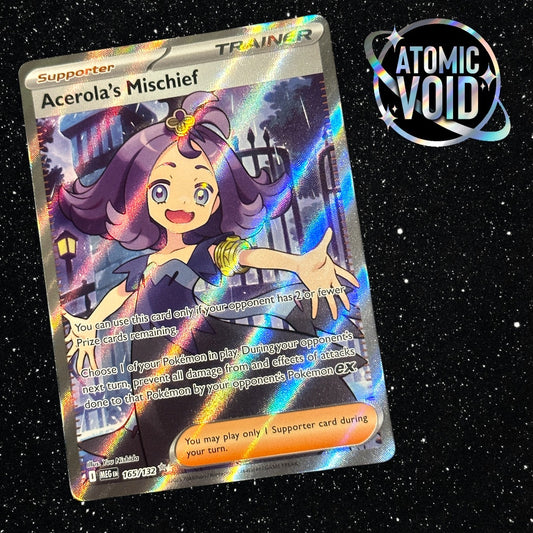 Acerola’s Mischief Full Art 165/132 - Mega Evolution