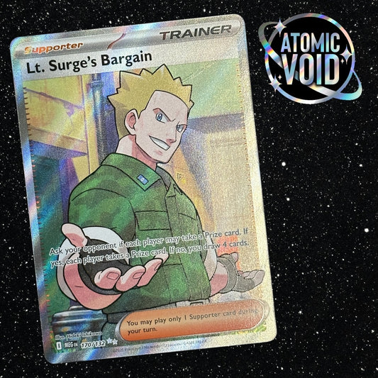 Lt. Surge’s Bargain Full Art 170/132 - Mega Evolution