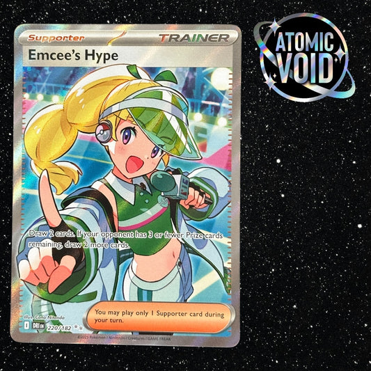 Emcee’s Hype 220/182 - Pokémon Destined Rivals