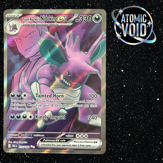Team Rocket’s Nidoking 216/182 - Pokémon Destined Rivals