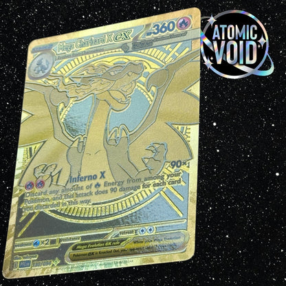 Mega Charizard ex Gold Mega Hyper Rare 130/094 - Phantasmal Flames
