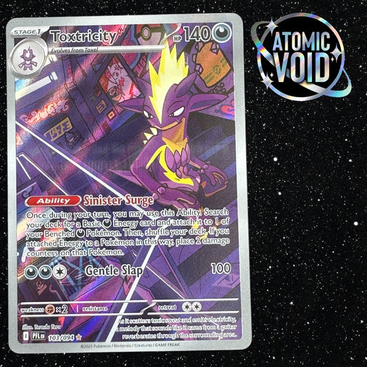 Toxtricity 103/094 - Illustration Rare - Phantasmal Flames