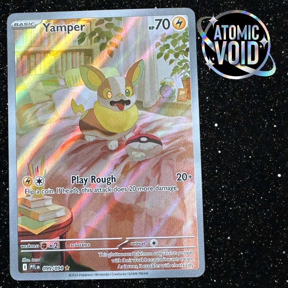 Yamper 099/094 - Illustration Rare - Phantasmal Flames