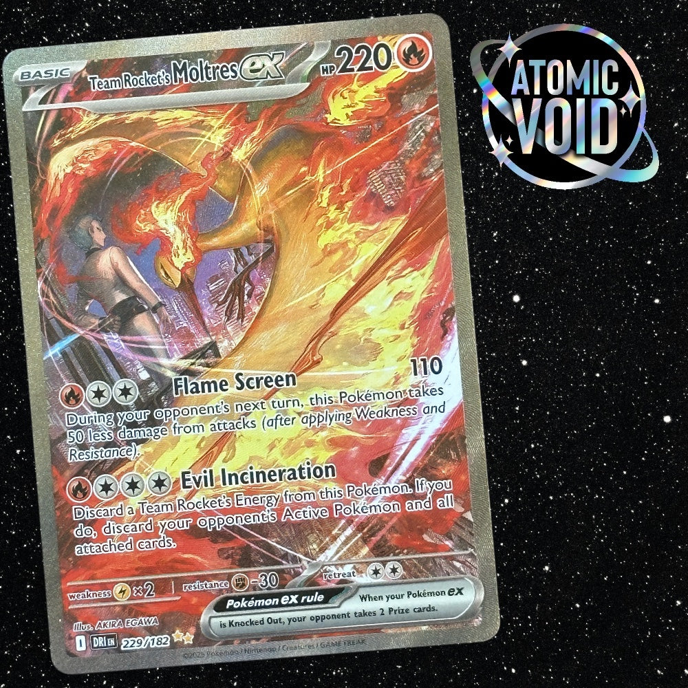 Team Rocket’s Moltres 229/182 - SIR - Destined Rivals