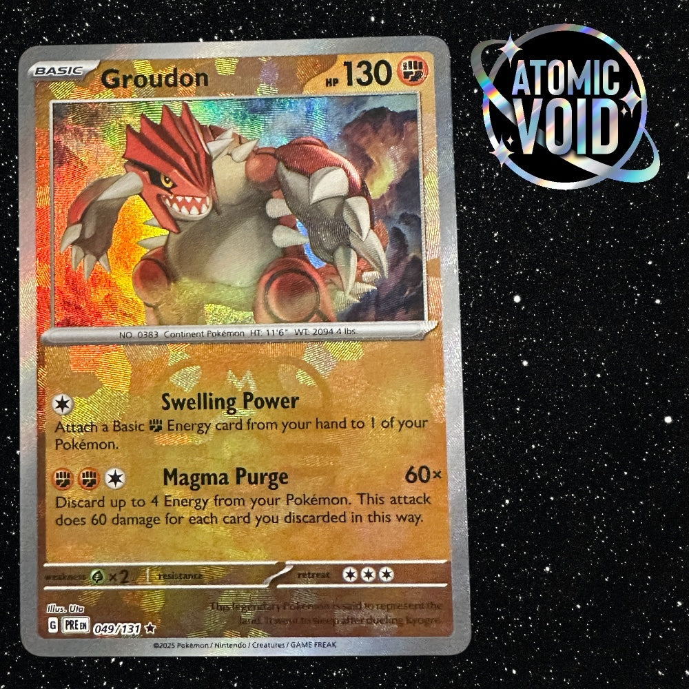 Groudon Master Ball 049/131 - Prismatic Evolutions