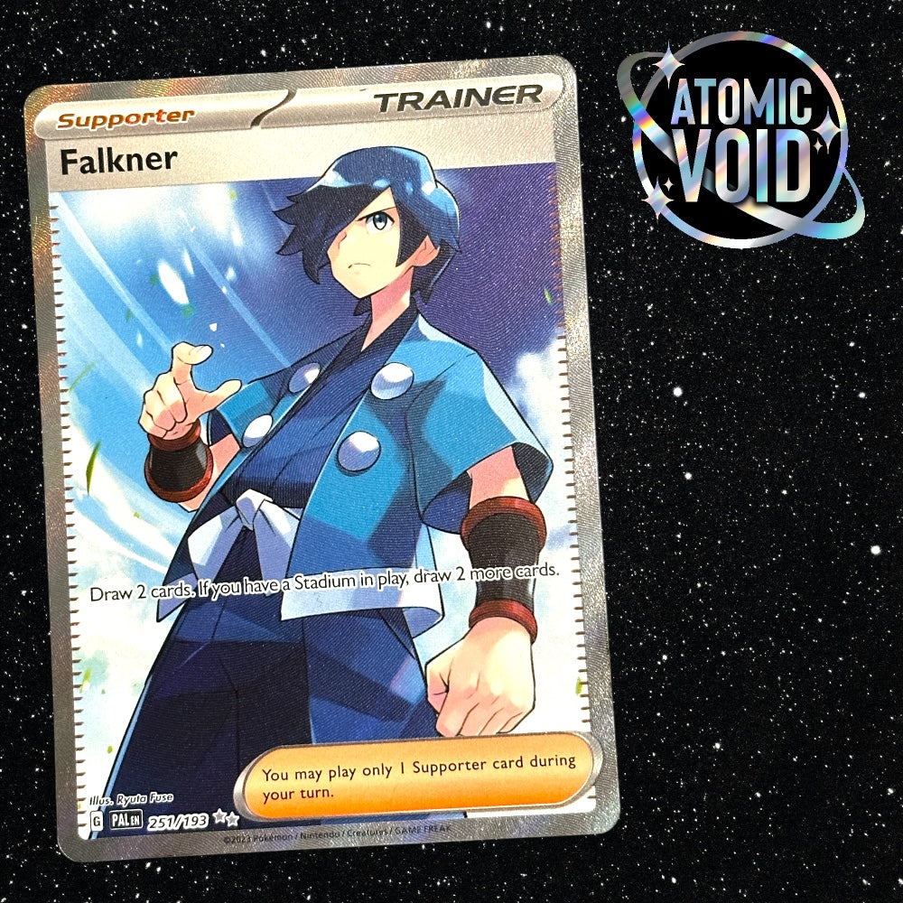 Falkner 251/193 - Full Art Trainer - Paldea Evolved