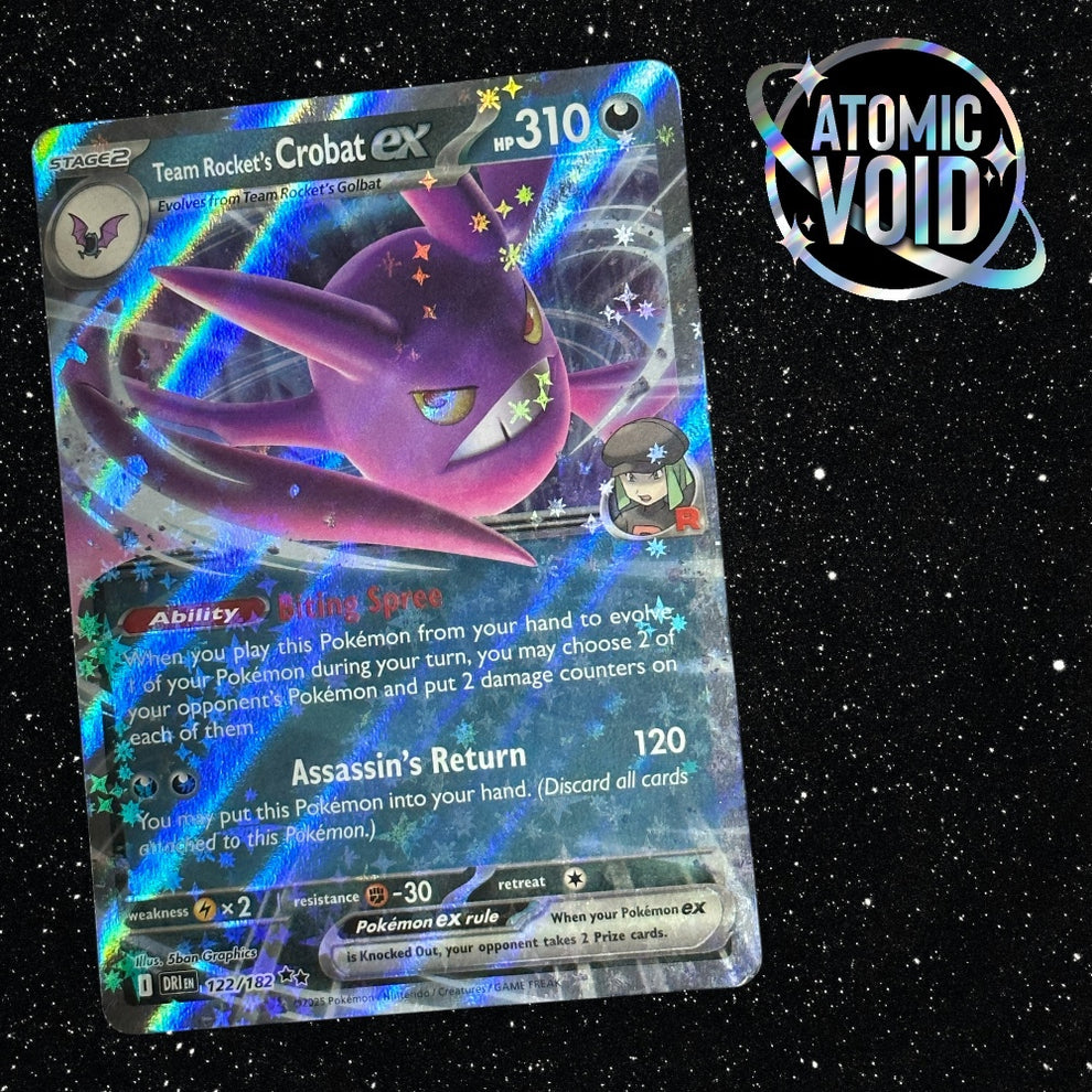 Crobat ex 122/182 - Pokémon Destined Rivals – Atomic Void