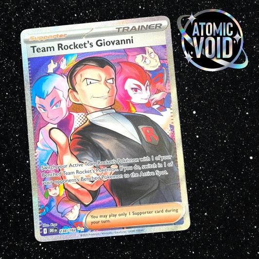 Team Rocket’s Giovanni 238/182 - Pokémon Destined Rivals