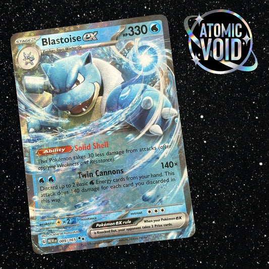 Blastoise ex 009/165 - Pokémon 151