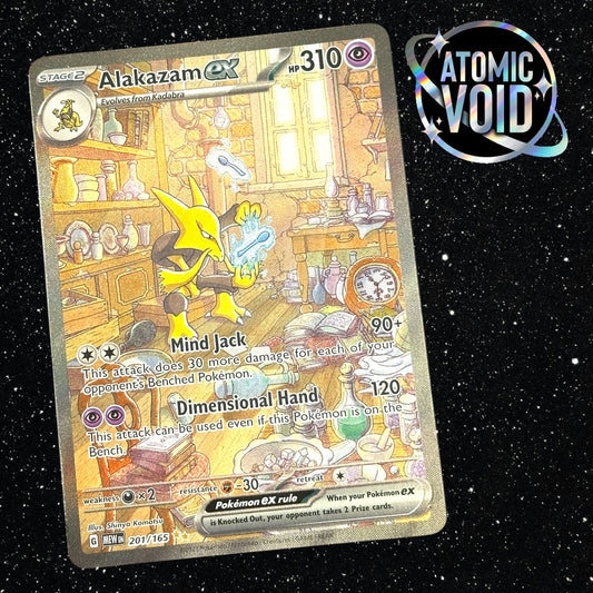 Alakazam ex Full Art 201/165 - Pokémon 151