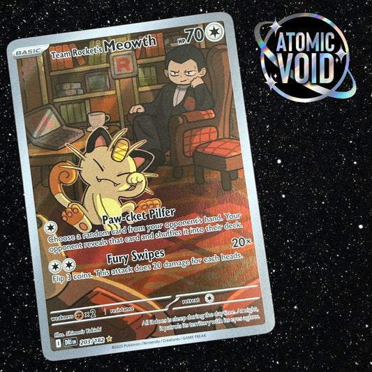Team Rocket’s Meowth 203/182 - Pokémon Destined Rivals