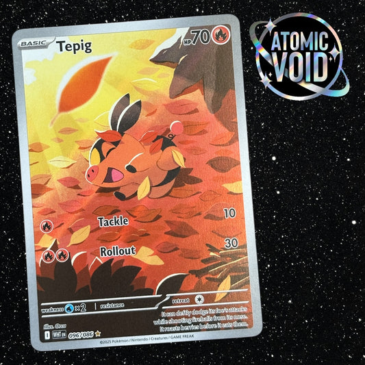 Tepig Full Art 096/086 - White Flare