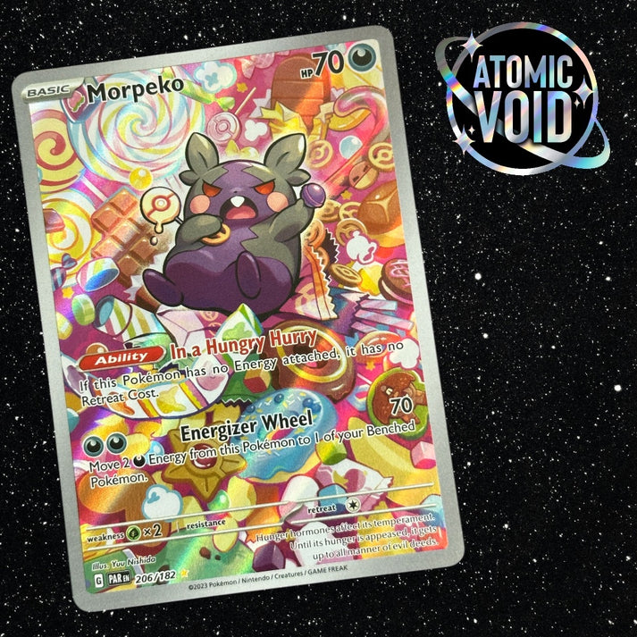 Paradox Rift 206 Morpeko 206/182 Full Art - Paradox Rift – Atomic Void