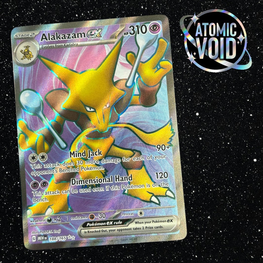 Alakazam Full Art 188/165 - Pokémon 151