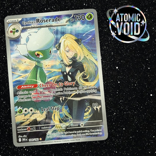 Cynthia’s Roserade 184/182 - Pokémon Destined Rivals