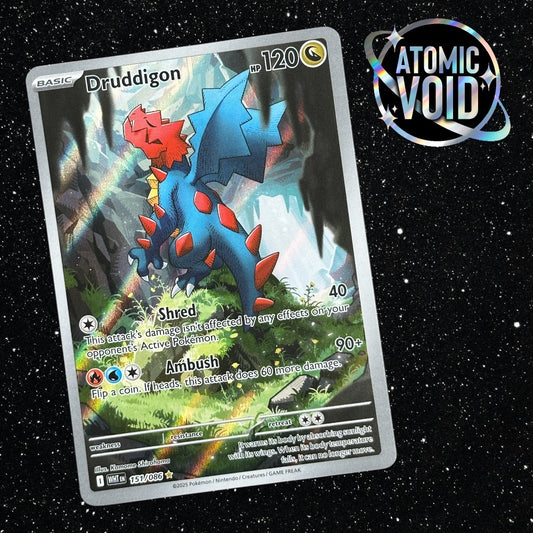 Druddigon Full Art 151/086 - White Flare