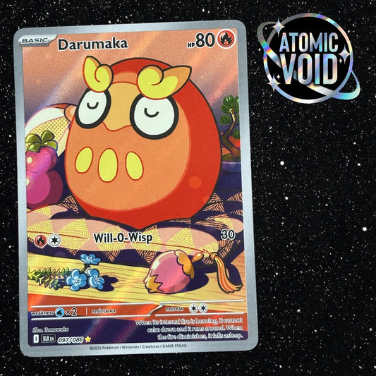 Darumaka Full Art 097/086 - Black Bolt