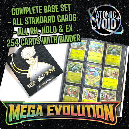 Mega Evolution 254 Card Master Set - ALL RH & EX