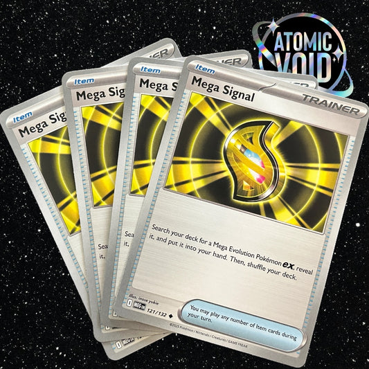 Mega Signal 121/132 MEG Trainer Play Set - 4 x Cards