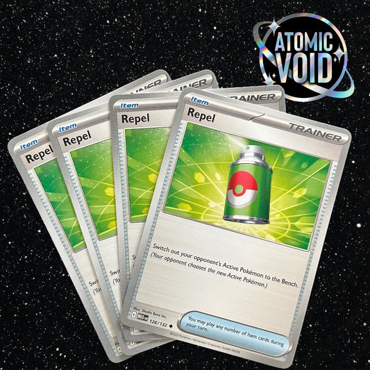 Repel 126/132 MEG Trainer Play Set - 4 x Cards
