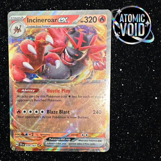 Incineroar ex 034/162 Temporal Forces