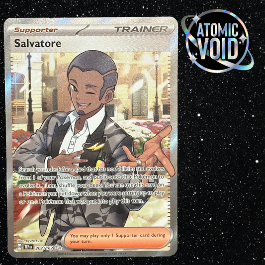 Salvatore Full Art 202/162 Temporal Forces